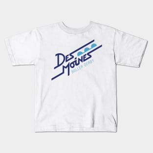 DMRD 2-Color Blue Logo Kids T-Shirt